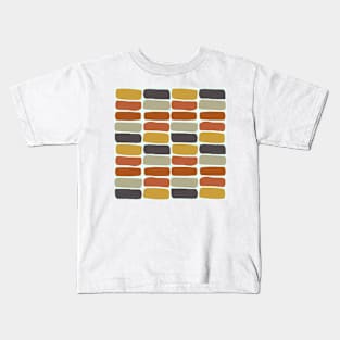 Multicolour Mosaic Kids T-Shirt